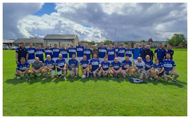 The Laois Masters team