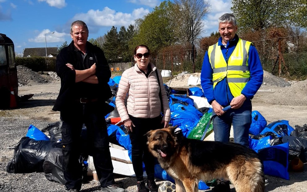 At SOLAS Garden centre (the collection point) were  Mark Shaw, Anne O’Brien & David Maher