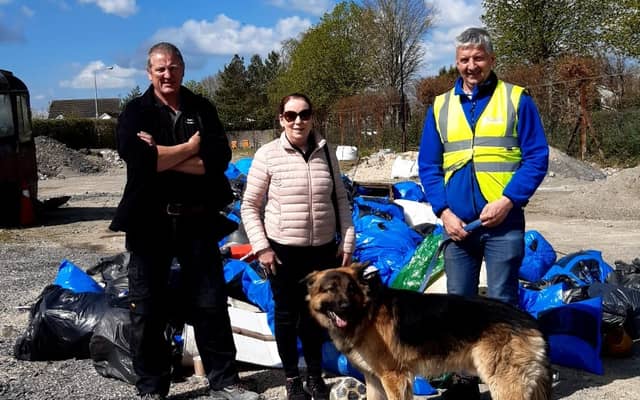 At SOLAS Garden centre (the collection point) were Mark Shaw, Anne O’Brien & David Maher