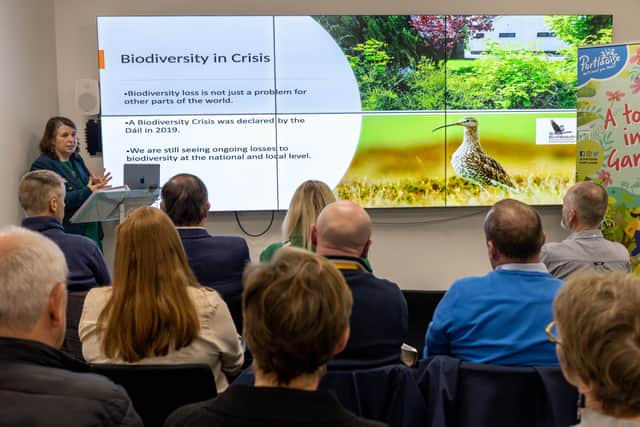 “There is huge potential in Portlaoise for eco tourism, between the woodlands, the Esker ridge, grasslands and peatlands,” he said.