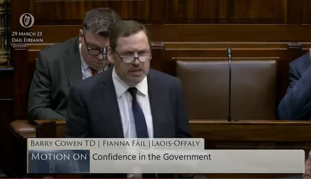 Deputy Barry Cowen