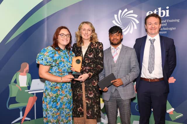 Laois Offaly ETB Scoops awards in Crorke Park