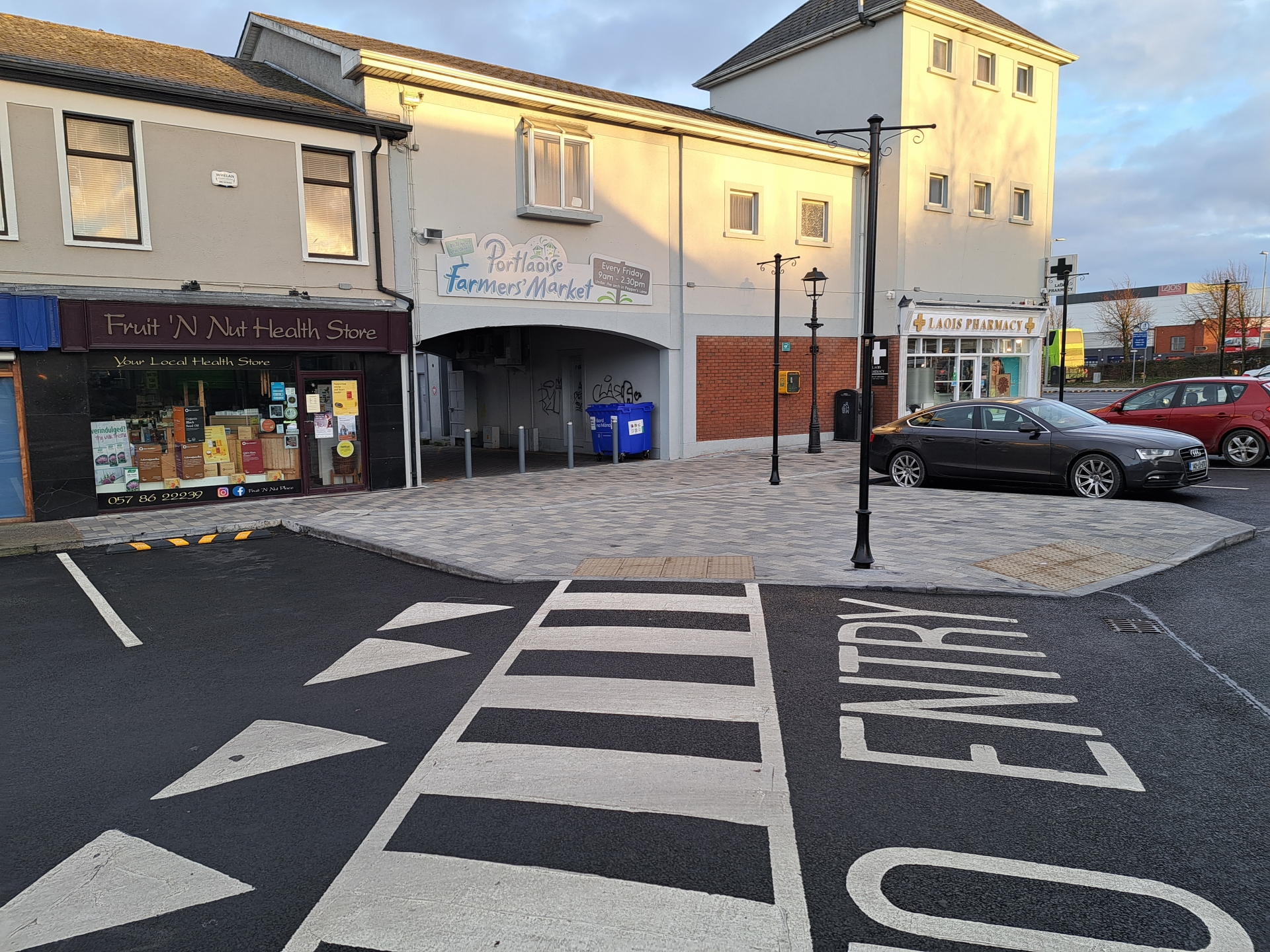 One of the big projects carried out in Portlaoise was the Lyster Square overhaul in 2022