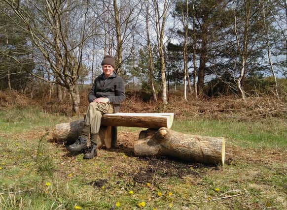 Hugh Shepherd who is a driving force in the Abbeyleix Bog Project. Photo: courtesy of the Abbeyleix Bog Project