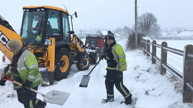 Laois County Council Crews in Action.