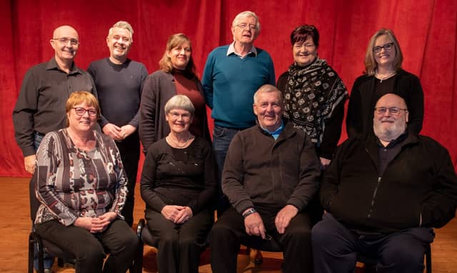 The members of Mountmellick Drama Group who will host their 32nd drama festival this March.