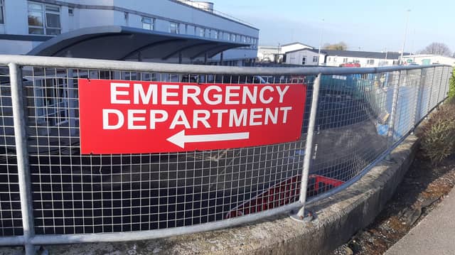 Emergency Department at the Midland Regional Hospital Portlaoise