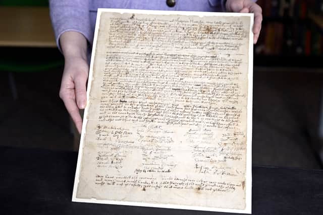 “It’s important to right the wrongs of the past so we learn from them and move on and not repeat those mistakes,” said Joshua Hutchinson, of Prescott Valley, Arizona, who traced his ancestry to accused witches in Salem and is the host of Thou Shalt Not Suffer: The Witch Trial Podcast.