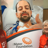 Mater Foundation team members Ger Donnellan and Tom Grace.