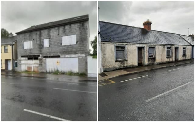 Portarlington properties Cllr Mullins wants included on the Derelict Sites Register