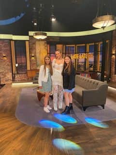 They went on to feature on the Late Late Show.