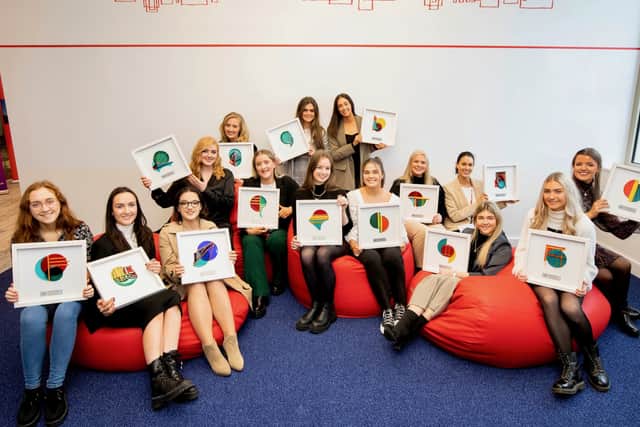 Aoife and Phoebe were among 16 students from UL to receive the award. 
