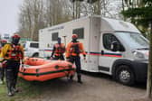 Laois Civil Defence members volunteering with other crews on a missing person search operation