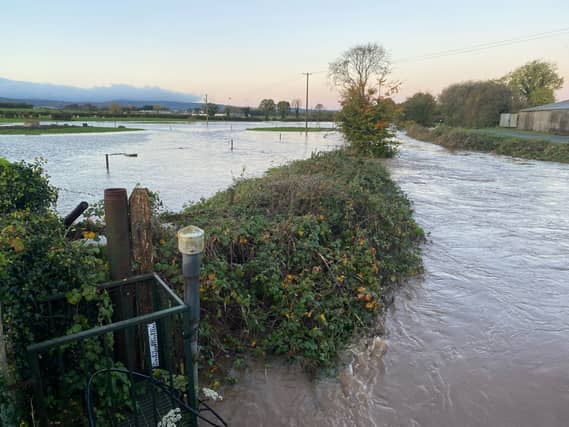 Previous flooding in the Reary Valley Clonaslee