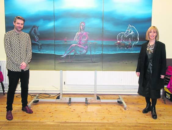 Vincent Devine pictured with Vicky Phelan