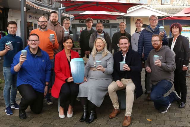 As part of this environmentally friendly campaign, the cafes will each receive 500 stylish keep cups free from Laois City Council and 2GoCup.