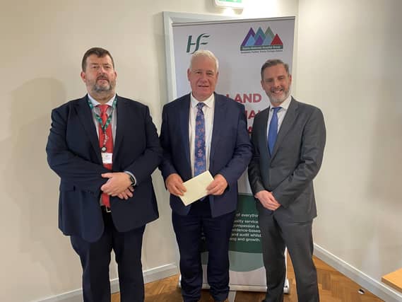 Lt to Rt– Mr Stephen Mulvany, HSE Interim CEO, Mr Michael Knowles, General Manager MRHP, Mr Trevor O’Callaghan, CEO Dublin Midlands Hospital Group