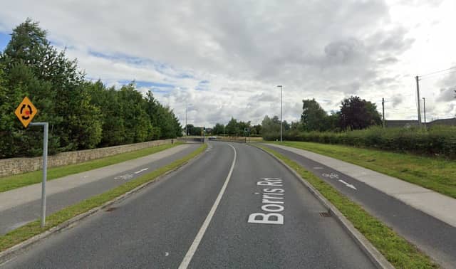 The Borris road in Portlaoise. Image: Google Maps