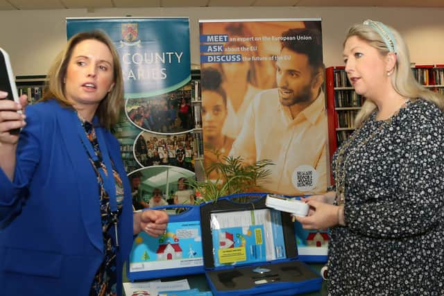 Suzanne Dempsey, Environment Awareness Officer with Laois County Council added: ‘The kits are a great way to identify energy savings in the home and Laois’s Library network is the perfect home for them. Many of the staff have received training on using the kits so can advise on their use”. MORE BELOW PICTURE