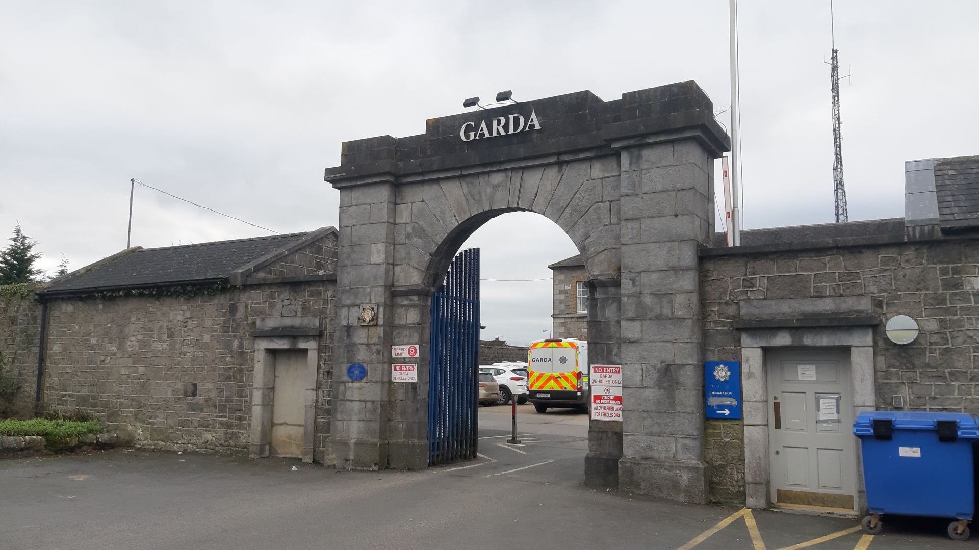 Portlaoise Garda Station is the HQ of the Laois Offaly Garda Division