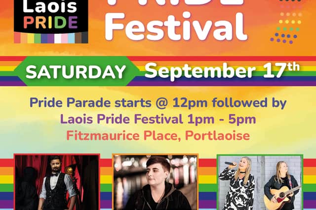 Organisers said festivities begin “with a Pride Breakfast provided by the Bay Tree for our wonderful community members and then straight into an exciting colourful and proud pride parade which will start and end at Fitzmaurice Place at 12pm.”