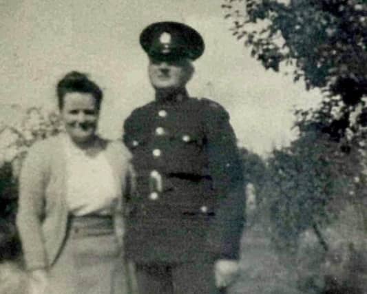 Garda Sgt John Nixon Shaw with his wife Molly. Pics: Shaw family