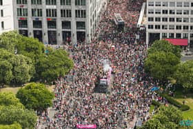 The Christopher Street Day celebration is taking place under the theme ‘United in Love’.