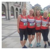 The Portlaoise Ladies competing at the Aisling Murphy 5K last Sunday
