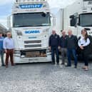 Alison Browne (President Laois Chamber), Aaron Martley, Cathal Martley, Mark Martley, John Strong (Chairperson Shine 2022), John Kirwan, Martin Crowley, both Emo GAA, Caroline Hofman Laois Chamber