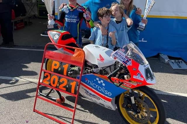 His Father John always thought he was advanced when it came to bikes and after seeing an advertisement for a mini-moto academy back in December 2011, he decided to bring Casey along, thinking nothing of the 300 mile trek to get there.
