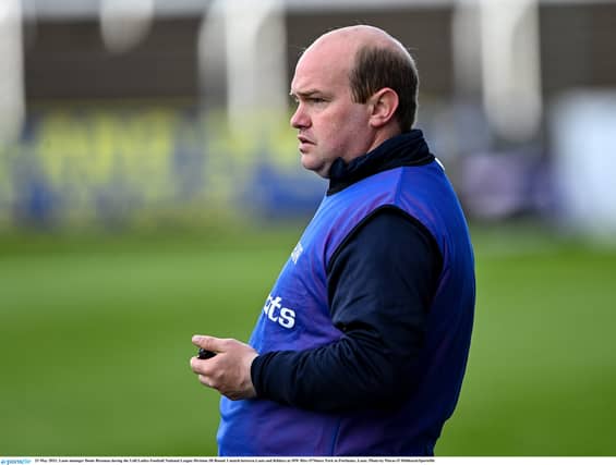 Laois ladies manager, Donie Brennan
