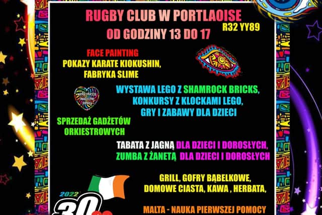 You can have a look for more information on the WOSP official website https://en.wosp.org.pl/ and on our local Facebook page https://www.facebook.com/WOSP- Portlaoise-101543708377217/