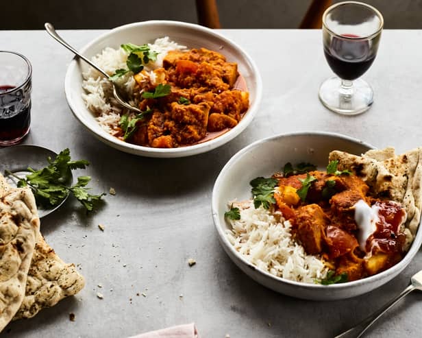 This vegan curry is spicy, but has real depth of flavour.