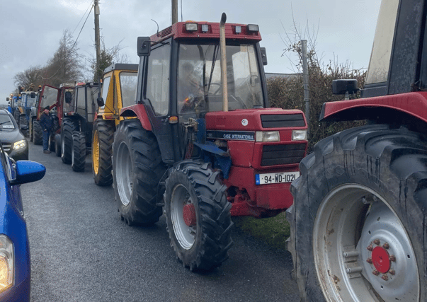 The 2021 Tom Kinsella Tractor Run in Laois