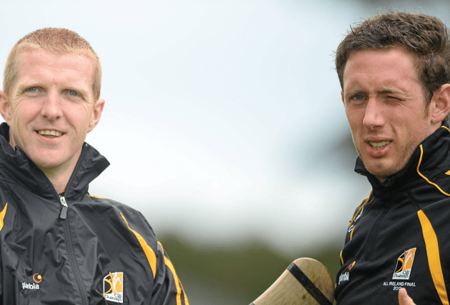 Henry Shefflin alongside former club and county teammate Michael Fennelly