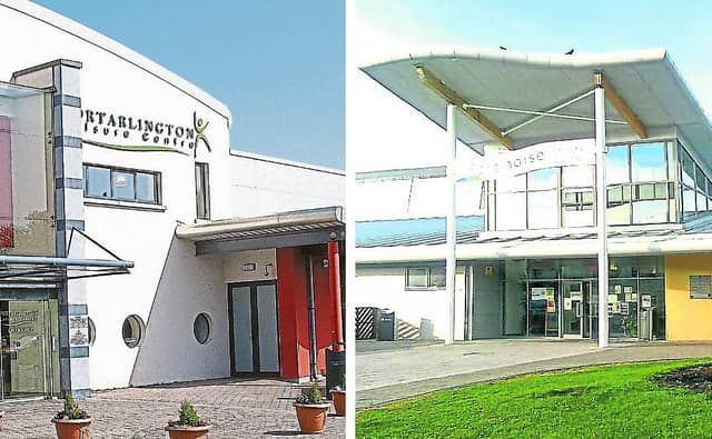 Portarlington and Portlaoise Leisure Centres in Laois