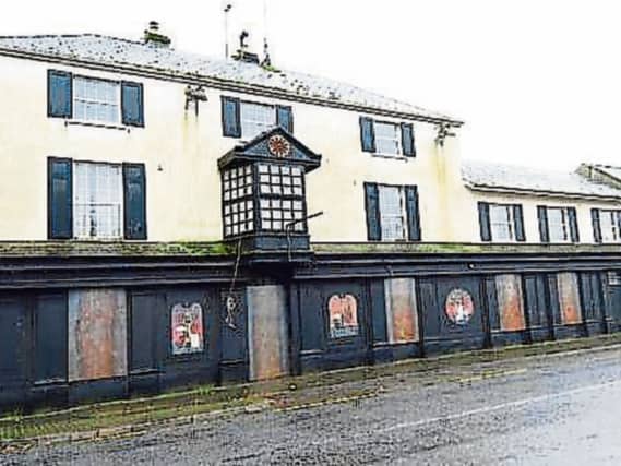 Vacant buildings such as this have been a feature of Borris-in-Ossory and other towns and villages in Laois and other parts of Ireland
