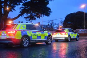 Armed gardaí along with uniformed officers seized a caravan in Longford yesterday afternoon