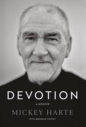 The cover of Mickey Harte's new book Devotion, a memoirs of life on and off the field
