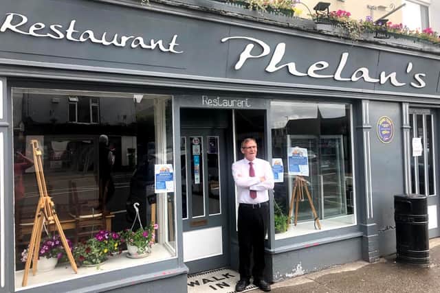 Restaurateur Eddie Phelan is involved with BloomHQ and Mountrath Community Forum. 