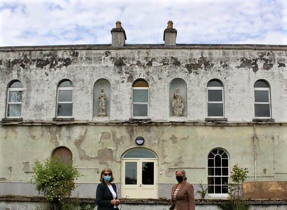 Group representatives Miriam Wiltshire and Mary Kirwan met with the Leinster Express to show the progress that has been made so far. MORE BELOW PICTURE.