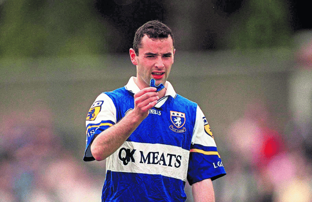 Greg Ramsbottom in action against Westmeath back in 2000