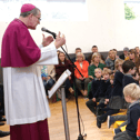 Bishop Denis Nulty at Timahoe National School in Laois