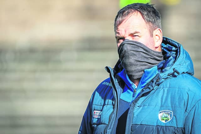 Laois manager, Mike Quirke. Photo: Paul Dargan