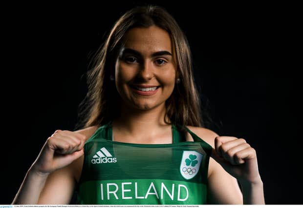 Ava O'Connor pictured representing Ireland last year