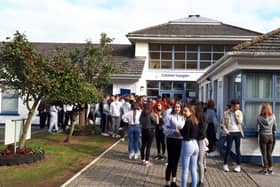Leaving Cert results day in Portarlington 2019
