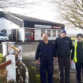 Some of the Standex workers who expect to lose their jobs. Picture: Leinster Express