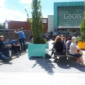 Evacuation at Laois Shopping Centre.