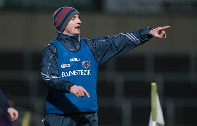 Laois manager John Sugrue.