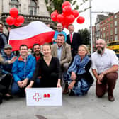 Bloody Foreigners blood donor campaign launched. Pic: Maxwells